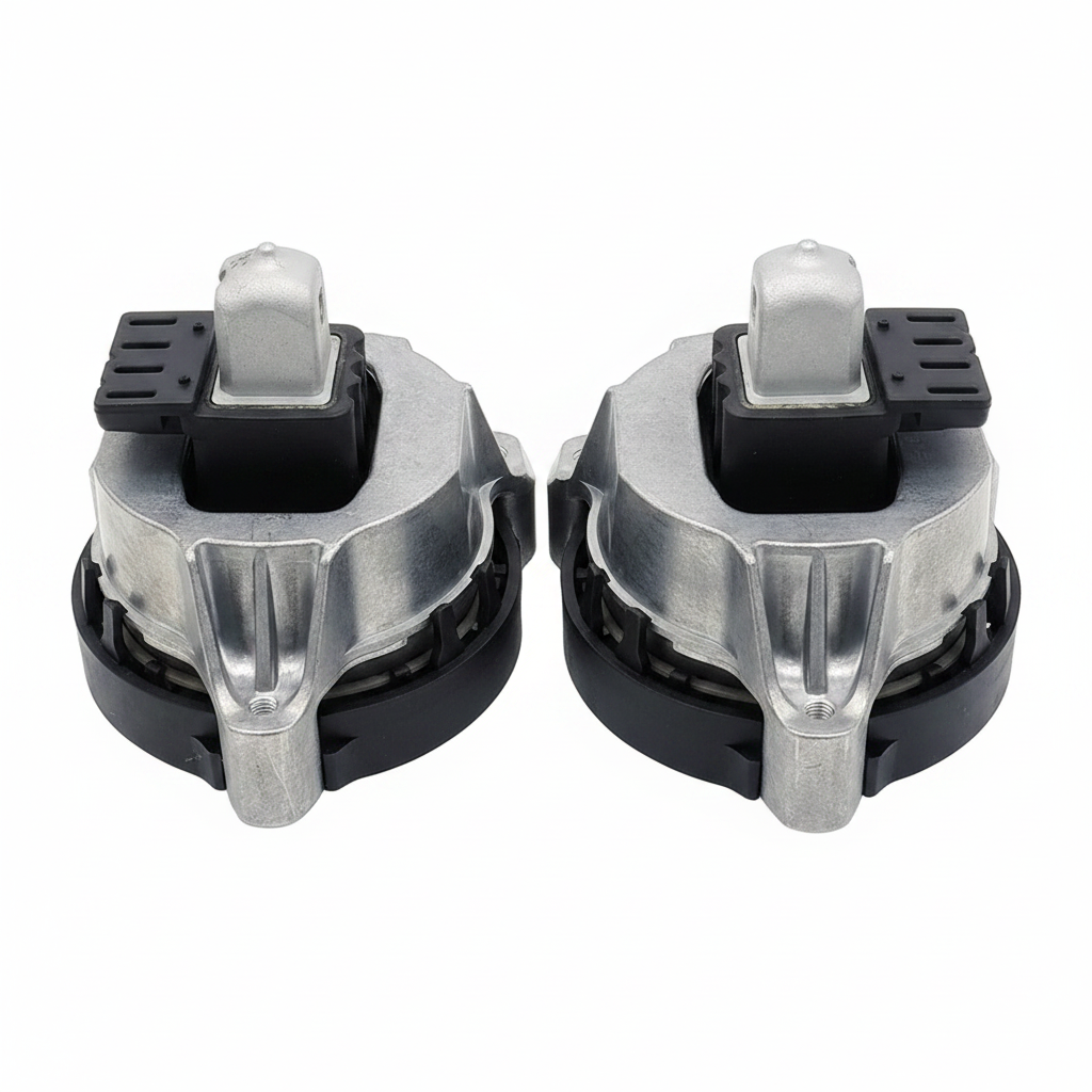 Engine Motor Mount Set Left 22116860463 & Right 22116860464 Compatible With BMW G38 G12