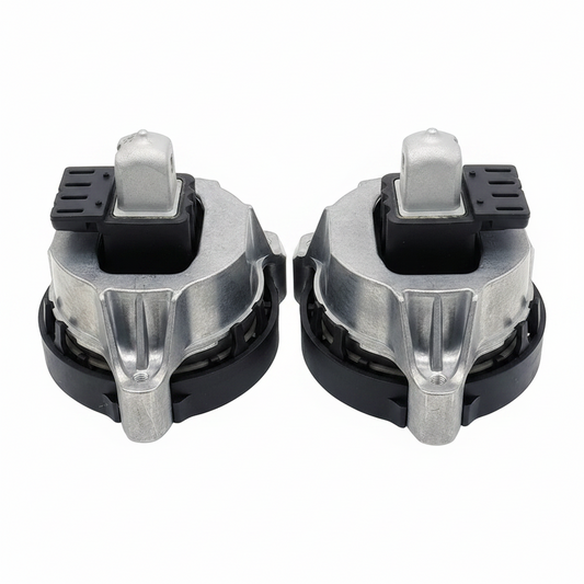 Engine Motor Mount Set Left 22116860463 & Right 22116860464 Compatible With BMW G38 G12