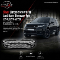 Silver Chrome Show Grill Compatible With Land Rover Discovery Sport L550 (2020-22) Tag 11