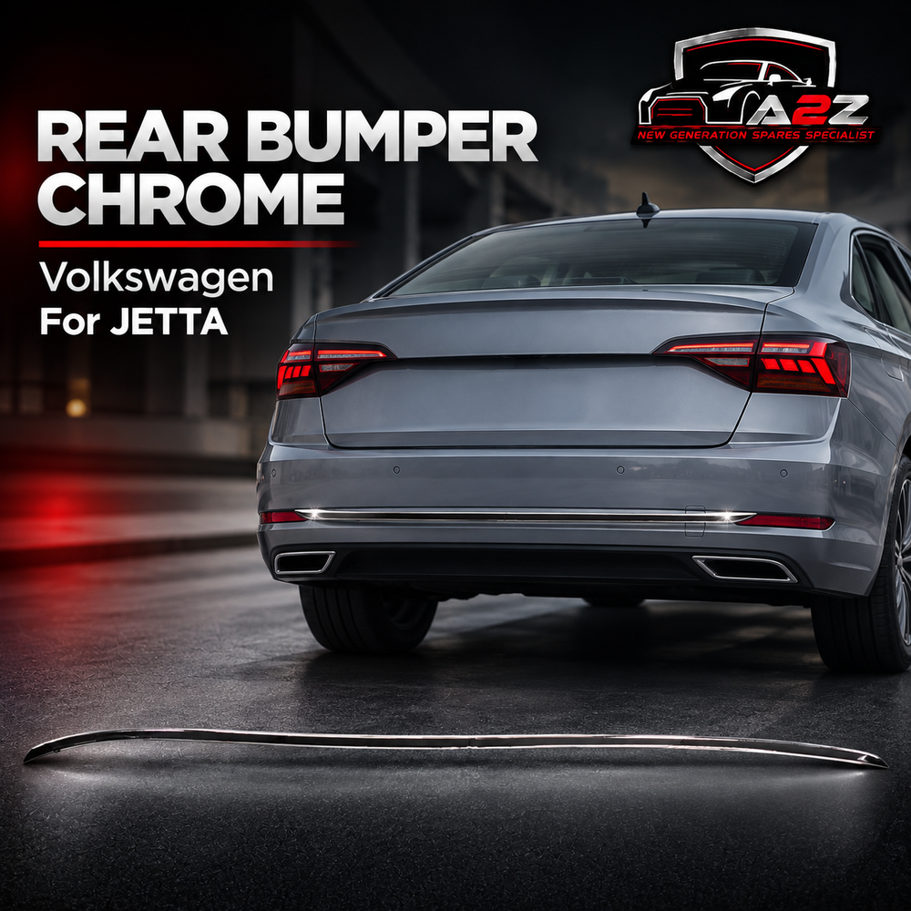 Rear Bumper Chrome 16D807443 Compatible With Volkswagen  For JETTA Tag No.164