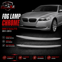 Fog Lamp Chrome Left 51117231859 & Right 51117231860 Compatible With BMW 5 Series F10 2011-2013 Tag-FC-402
