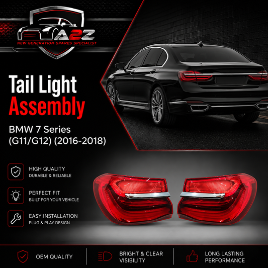 Tail Light Assy Left 63217342963 & Right 63217342964 Compatible With BMW 7 Series (G11/G12) (2016-2018) Tag No.69
