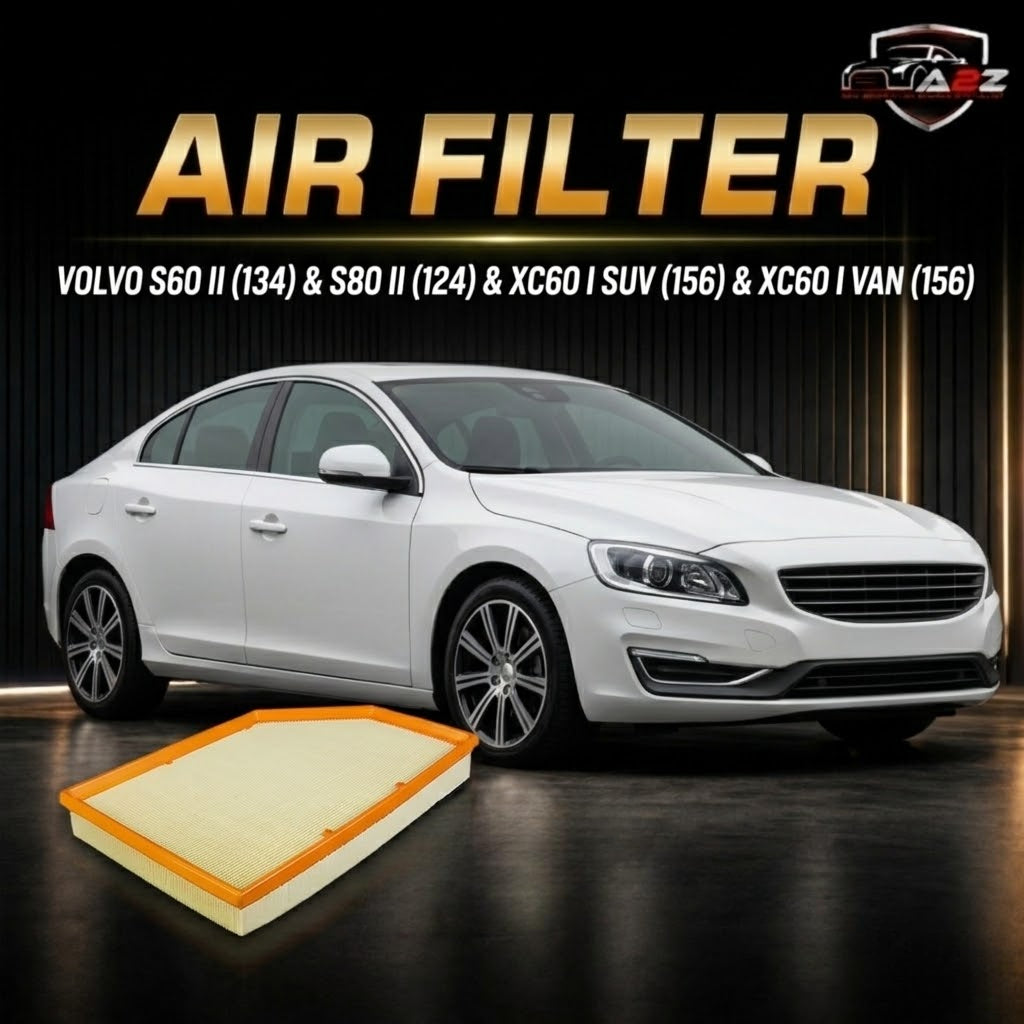 Air Filter E1000L & 30748212 & LX1591/2 31370161 31338025 Compatible With VOLVO S60 II (134) & S80 II (124) & XC60 I SUV (156) & XC60 I VAN (156) Tag : 75