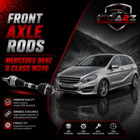 Front Axle Rods Left 2463301601 Right 2463301701 Compatible With Mercedes Benz  B CLASS W246
