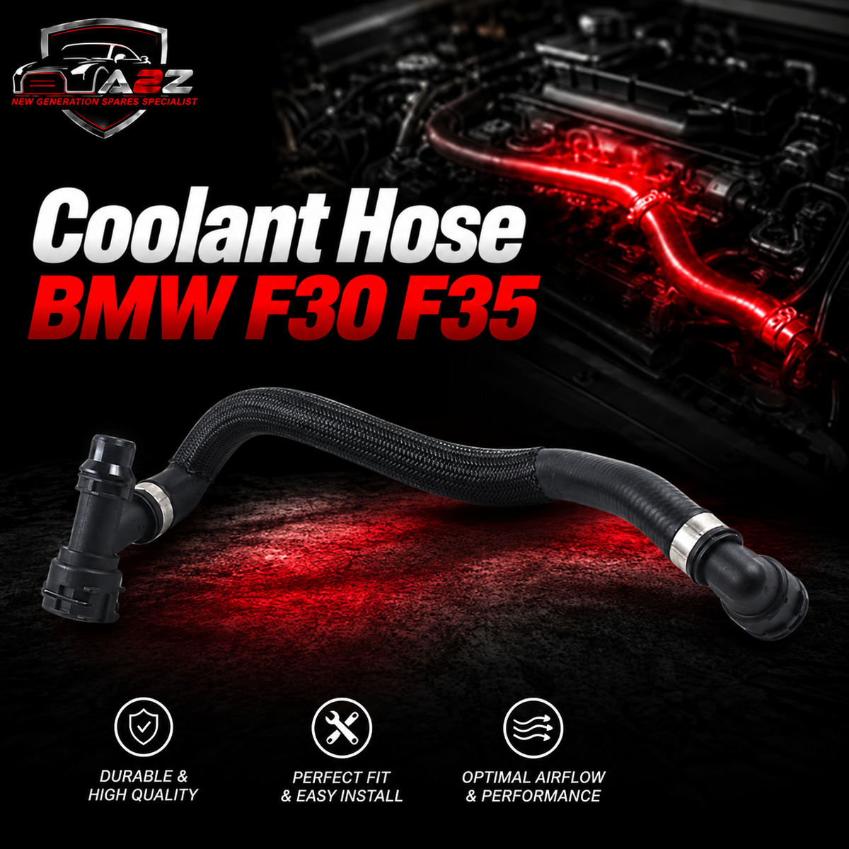 Coolant Hose 64219363338 Compatible With BMW F30 F35