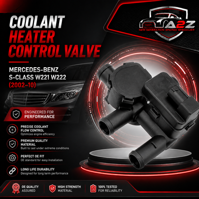 Coolant Heater Control Valve 2308300084 Compatible With MERCEDES-BENZ S-CLASS W221 W222