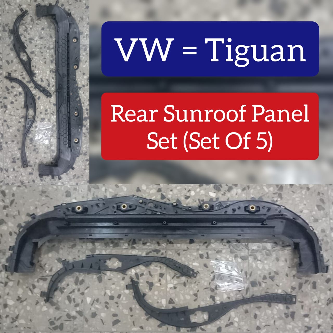 Sunroof Rear Panel Compatible With VOLKSWAGEN Tiguan