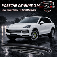 Rear Wiper Blade (15 Inch) With Arm Compatible with PORSCHE CAYENNE O.M Tag-WBR-34