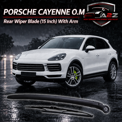 Rear Wiper Blade (15 Inch) With Arm Compatible with PORSCHE CAYENNE O.M Tag-WBR-34