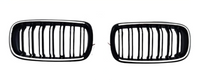 Doule Line Show Grill With LED Light Compatible With BMW X5 F15 (2014-18)  No.2