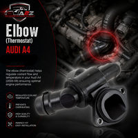 Elbow (Thermostat) 06D121111G Compatible With AUDI A4 Tag-E-41