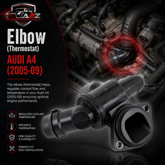 Elbow (Thermostat) 06D121111G Compatible With AUDI A4 Tag-E-41