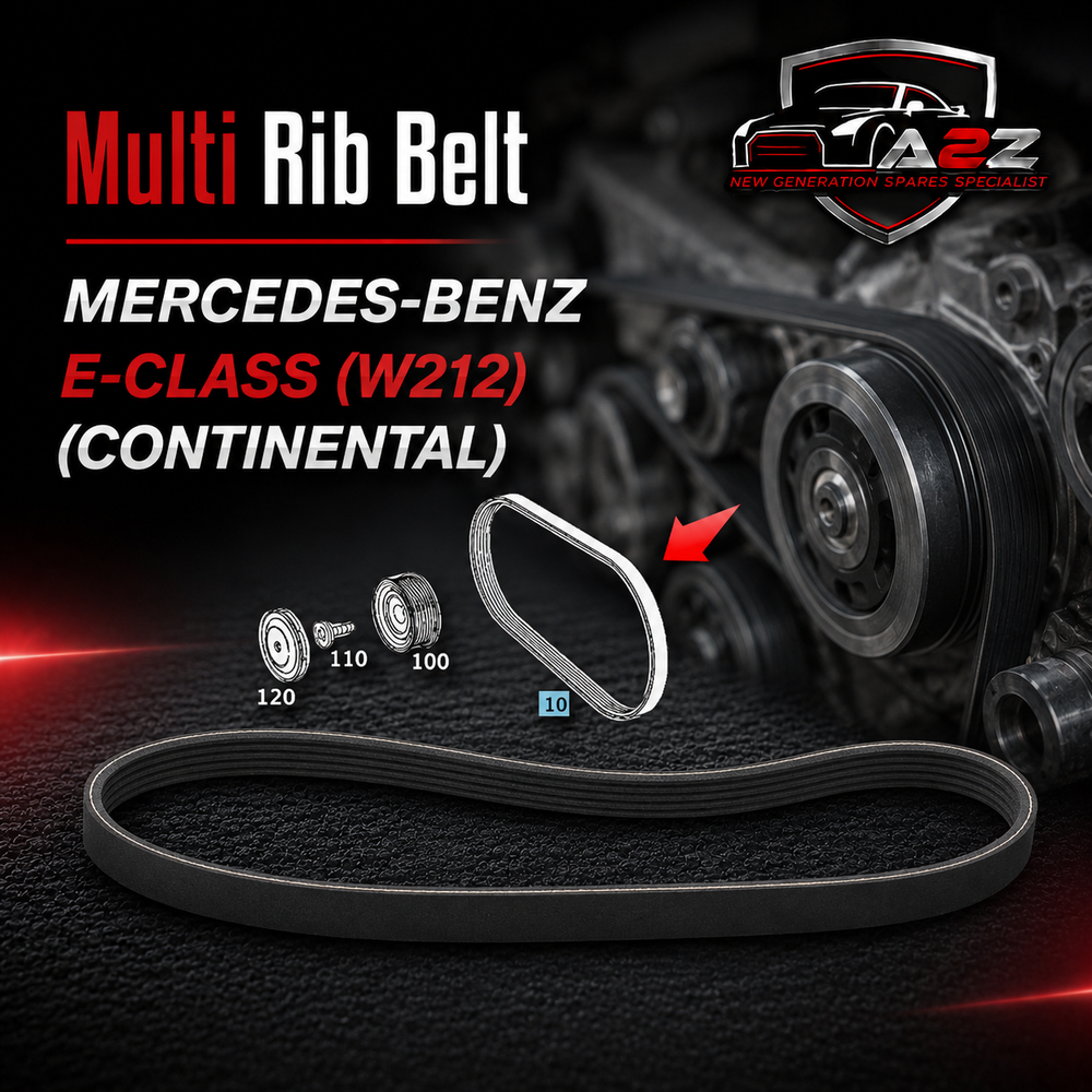 Multi Rib Belt 7PK2035 A0009970196 0019937596 0029934296 Compatible With MERCEDES-BENZ E-CLASS (W212) (CONTINENTAL)