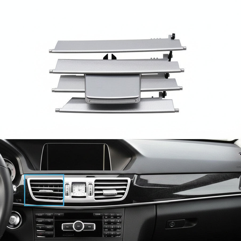 Center AC Conditioner Air Vent Grill Outlet Tab Clip Repair Kit 2128303154 Compatible With MERCEDES BENZ E-CLASS W212 Tag-ACR-14