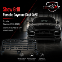 Show Grill 9Y0807683P Compatible With Porsche Cayenne (2018-2020) Tag No.4