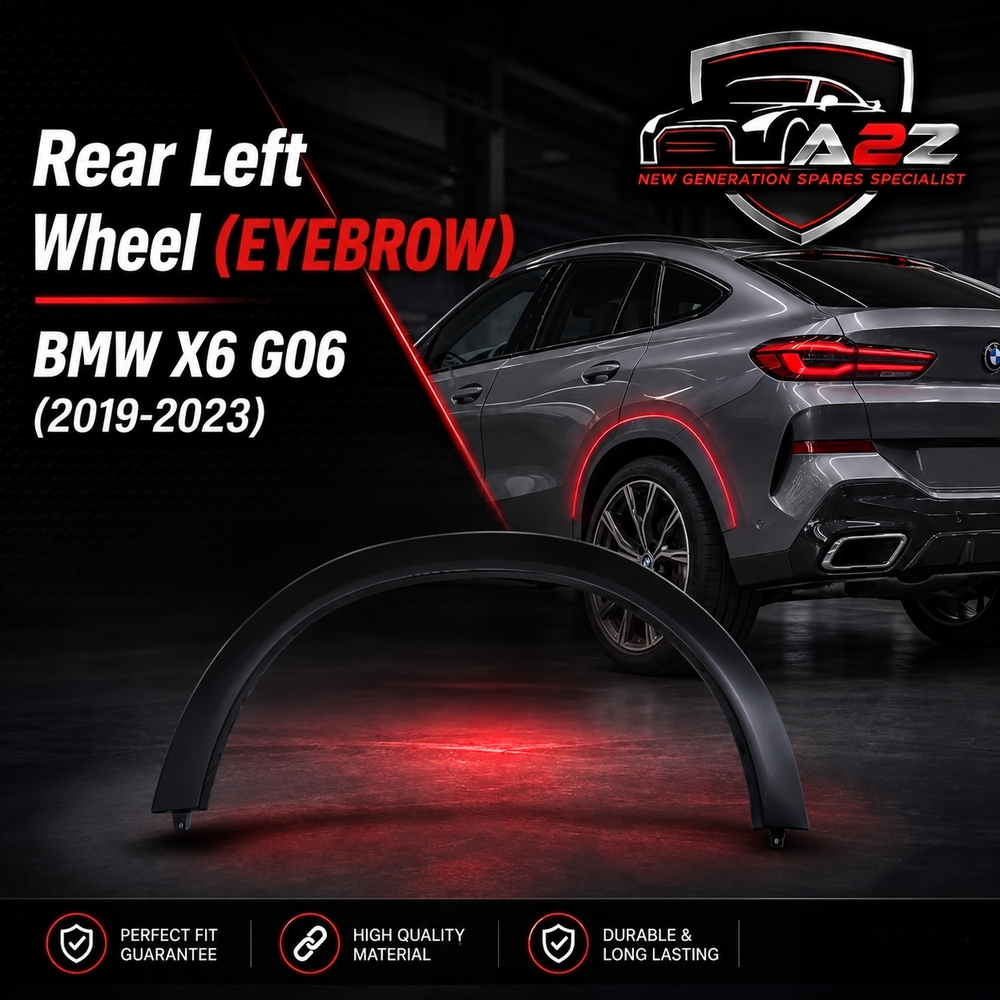 Rear Left Wheel Eyebrow 51778083957 Compatible With BMW X6 G06 M (2019-23) Tag No.255