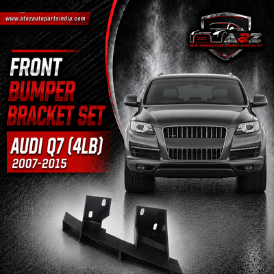 Front Bumper Bracket Left 4L0807333 & Right 4L0807334 Compatible With AUDI Q7 (4LB) 2007-2015 Tag No.182