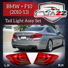 Tail Light Rear Lamp Compatible With BMW 5 Series F10 (2010-2013) Tail Light Rear Lamp Left 63217203229 & Right 63217203230 Tag-TLB-56