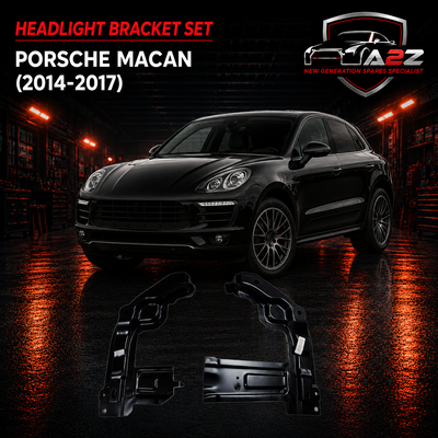 Headlight Bracket Set Right 95B805476 & Left 95B805475 Compatible With Porsche Macan (2014-2017) Tag No.244