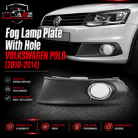 Fog Lamp Plate With Hole 6RU853666 Compatible With VOLKSWAGEN POLO (2010-2014)