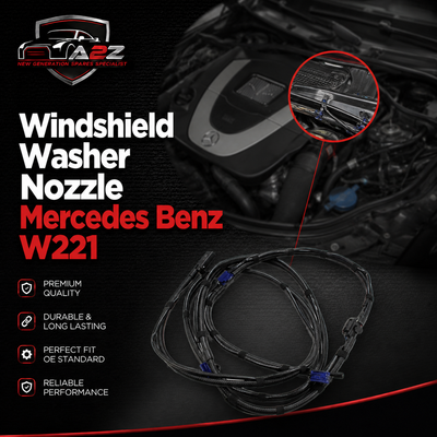 Windshield Washer Nozzle 2218600292 A2218600292 Compatible With Mercedes Benz W221