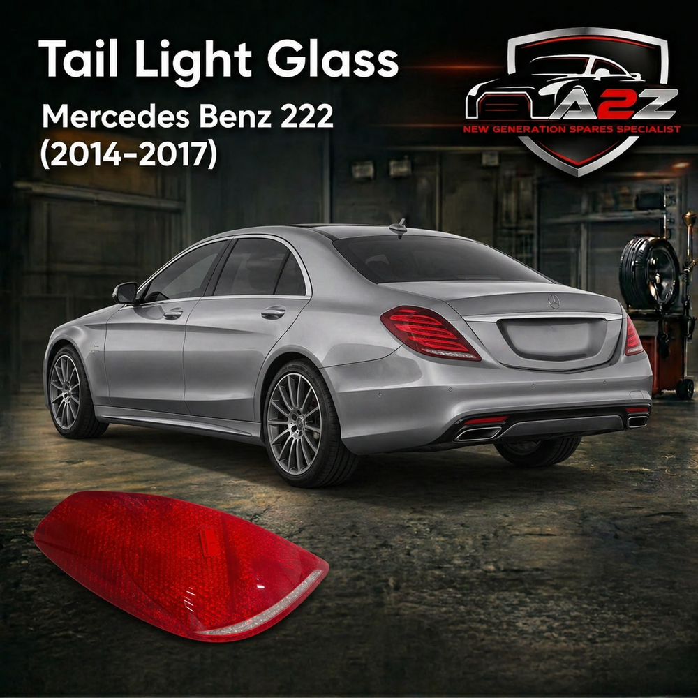 Tail Light Glass Compatible With Mercedes Benz 222 (2014-2017)