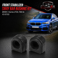 Front Stabilizer Sway Bar Bushing Kit 31356788710 Compatible With BMW 3 Series (F30, F80) &  X3 (F25)