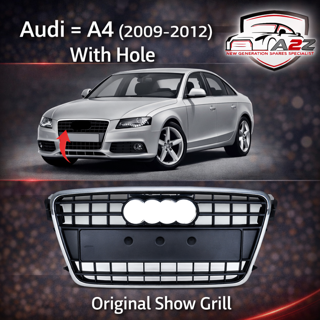 Show Grill Original Compatible With  Audi A4 B8(2009-12) Tag 1