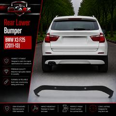 Rear Lower Bumper 51127258428 Compatible With BMW X3 F25 (2011-13) Tag No.118