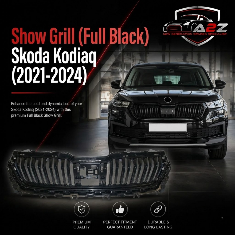 Show Grill (Full Black) 565853653G Compatible With Skoda Kodiaq (2021-2024) Tag NO.41