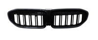 Double Line Show Grill With LED Light  Compatible With BMW = G20 (2019-22) No.12