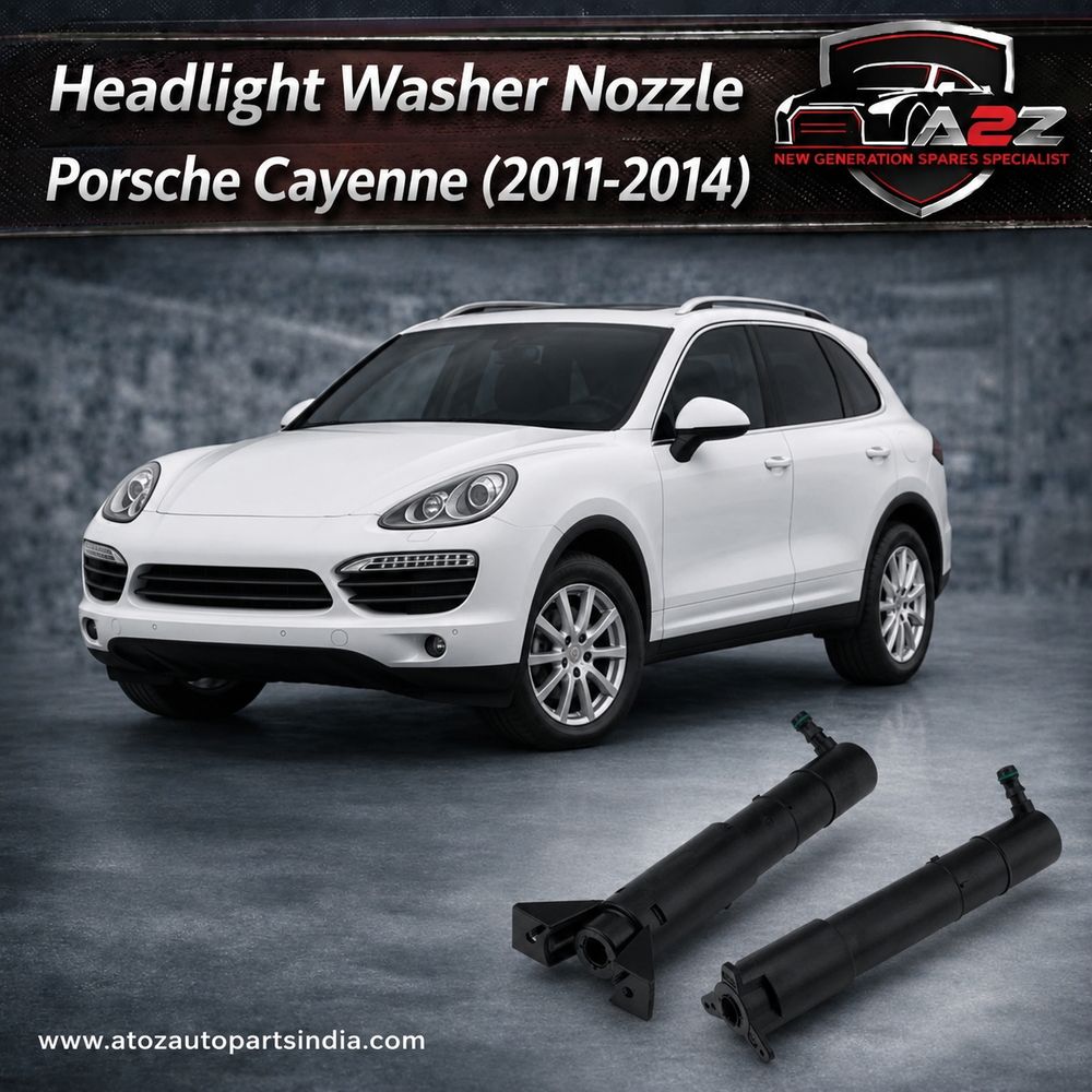 Headight Washer Nozzle Right & Left Same 95862818000 Compatible With Porsche Cayenne (2011-2014)