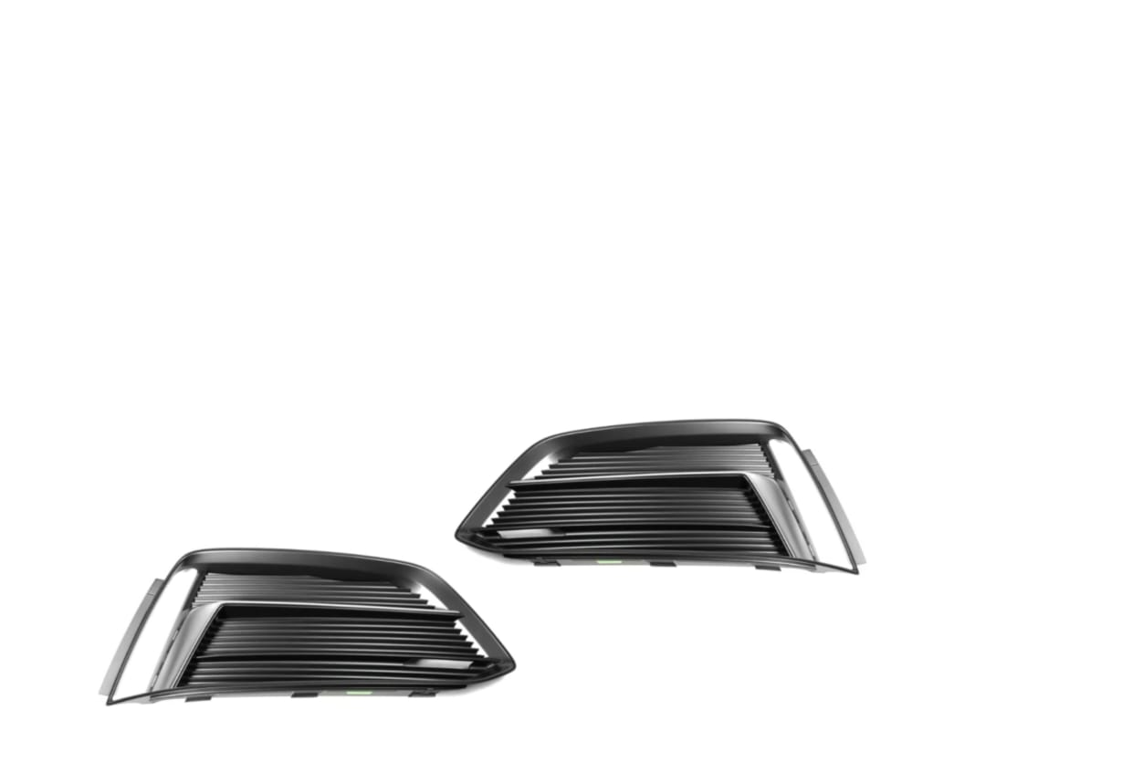 Fog Lamp Cover Left 8W6807681MRU6 & Right 8W6807682MRU6 Compatible With Audi A5 8W (2016-2019) Tag No.53