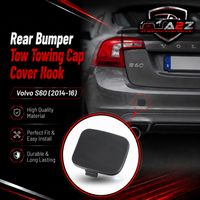 Rear Towing Cap 39802591 & 30795029 Compatible With Volvo S60 (2014-16) Tag 645