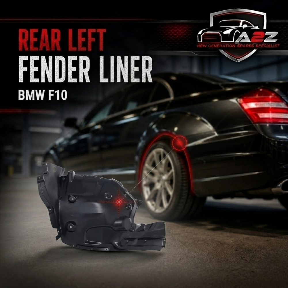 Rear Left  Fender Liner 51717186723 Compatible With BMW 5 Series F10 Tag-FE-12