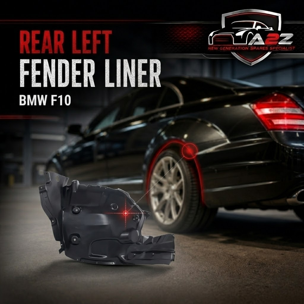 Rear Left  Fender Liner 51717186723 Compatible With BMW 5 Series F10 Tag-FE-12