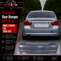 Rear Bumper With Hole 51127202706 Compatible With BMW  BMW 3 SERIES E90 2006-2012 Tag No.110A