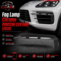 Fog Lamp Chrome Compatible With PORSCHE CAYENNE 2020 Fog Lamp Chrome Left 9Y08076850K1 & Right 9Y08076860K1 Fog No.155 (2017-20)