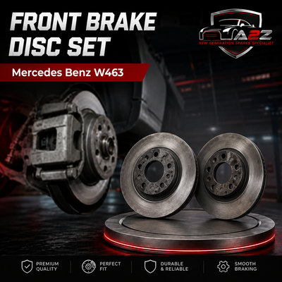 Front Brake Disc Set 4634210412 Compatible With Mercedes Benz W463