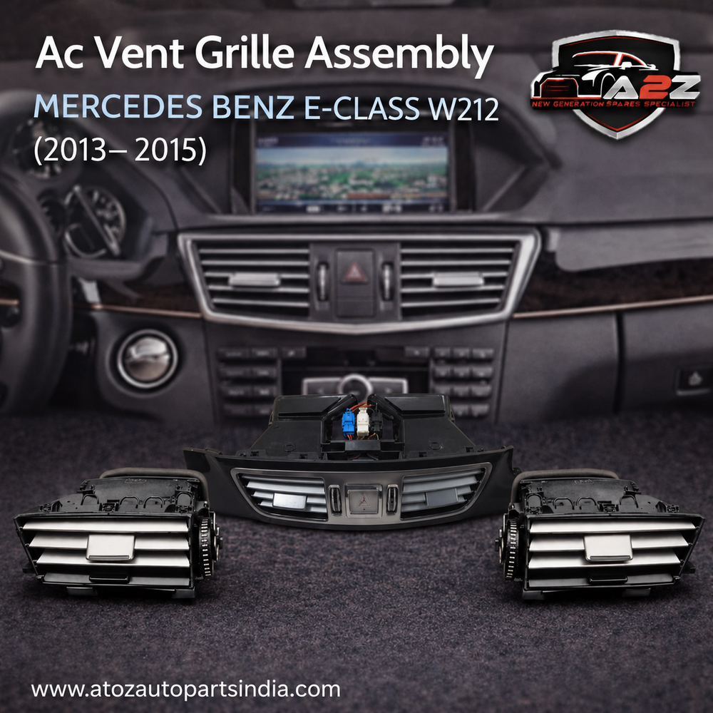 Ac Vent Grille Assembly (Attached Watch)Center A2128303154 & Right A2128303454 & Left A2128303354 Compatible With MERCEDES BENZ E-CLASS W212