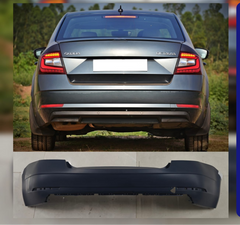Complete Rear Bumper 5E5807421G/H Compatible With Skoda Octavia (2017-2020) Tag No.706