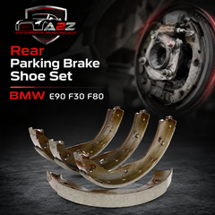 Rear Parking Brake Shoe Set 34410393646 34416780041 Compatible With BMW 3 Series E90,F30, F80, GT F34 & X1 (E84)