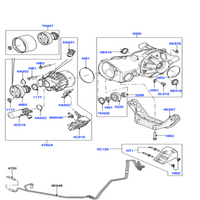 Oil Seal LR023440 Compatible With DISCOVERY SPORT (L550) FREELANDER 2 (L359) | LR2 RANGE ROVER EVOQUE (L538) RANGE ROVER EVOQUE Convertible (L538) RANGE ROVER EVOQUE VAN (L538)