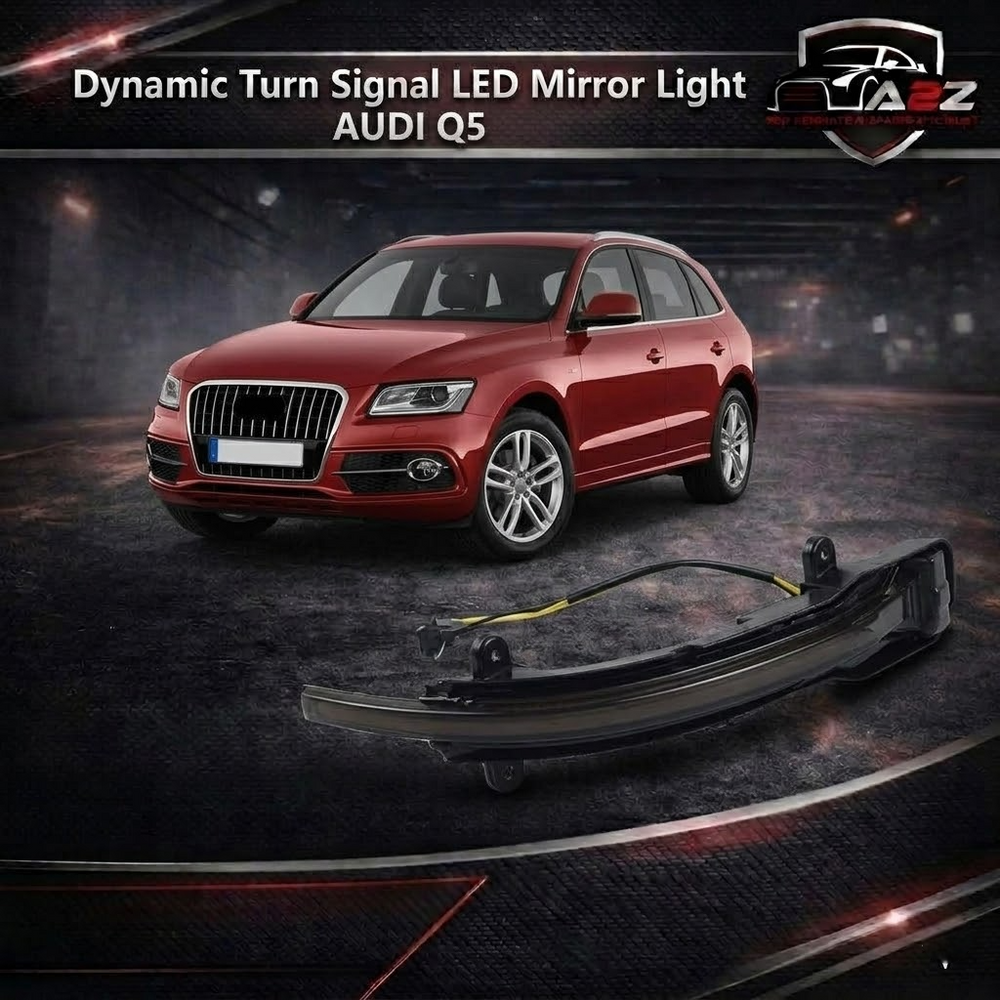 Dynamic Turn Signal LED Mirror Light Left 8RD949101 & Right 8RD949102 Compatible with AUDI Q5 Tag-MLA-155