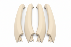 Inner Door Handle Outer Cover Set Beige 51416999875 51416999876 Compatible With BMW X3 X4   G01 G08 F97 G02 F98