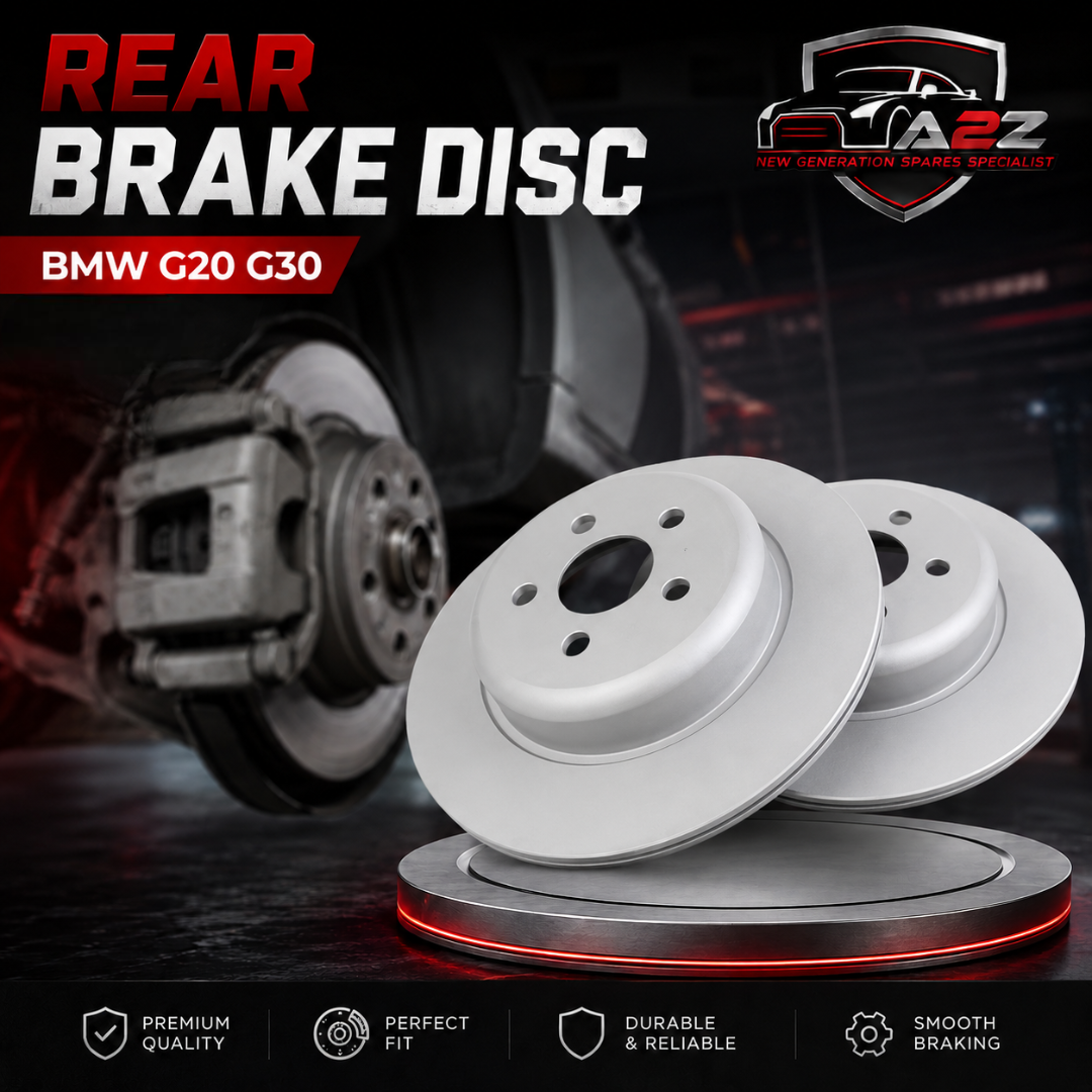 Rear Brake Disc Set 34216882245 Compatible With BMW G20 G30