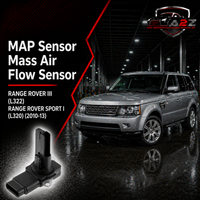 MAP Sensor Mass Air Flow Sensor LR012073 Compatible With RANGE ROVER III (L322) RANGE ROVER SPORT I (L320)