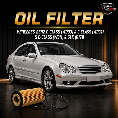 Oil Filter E38HD106 & 2711800009 & OX183/5D1 2711800109 A2711800009 A2711800109 Compatible With MERCEDES-BENZ C-CLASS (W203) & C-CLASS (W204) & E-CLASS (W211) & SLK (R171)Tag : 49