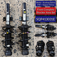 Front Complete Shocker Assy Set 5QP413031E Compatible With Skoda = Kushaq & Salvia / Volkswagen = Taigun & Virtus