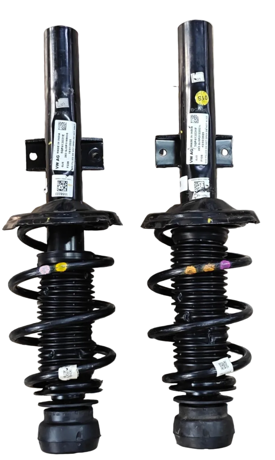 Front Complete Shocker Assy Set 5QP413031E Compatible With Skoda = Kushaq & Salvia / Volkswagen = Taigun & Virtus